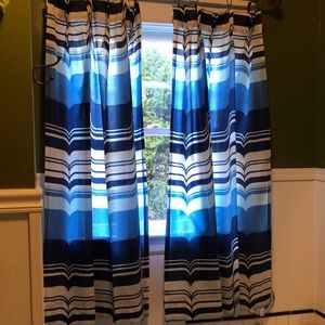 Vintage retro curtains